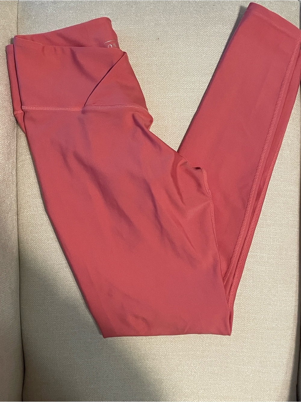 High-Rise Coral Leggings - Women